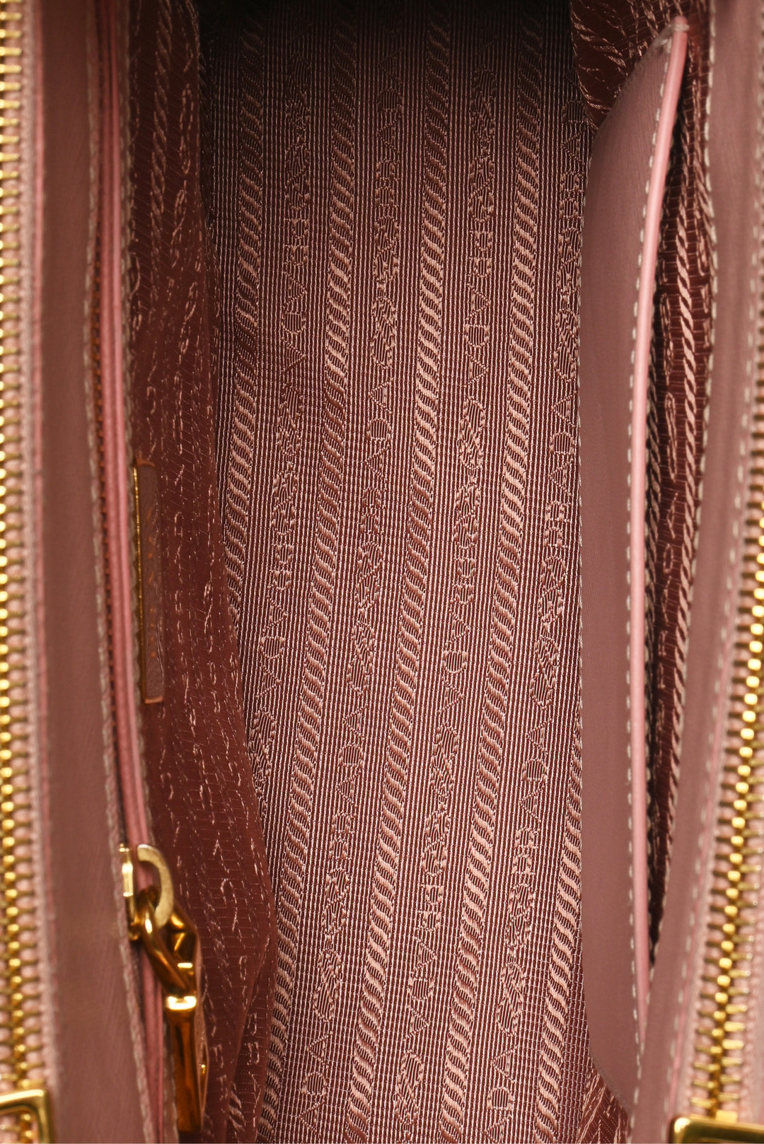Prada Saffiano Lux Small Double Zip Galleria Tote