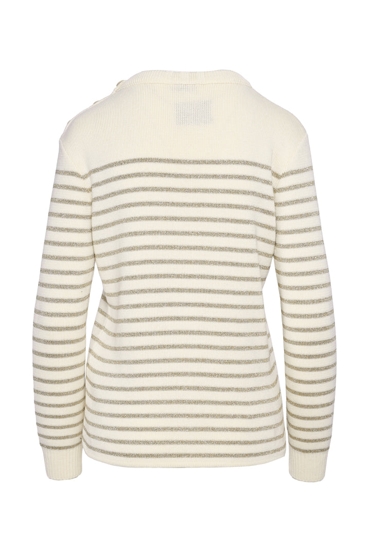 Saint Laurent Size XS 2019 Metallic Striped Sweater