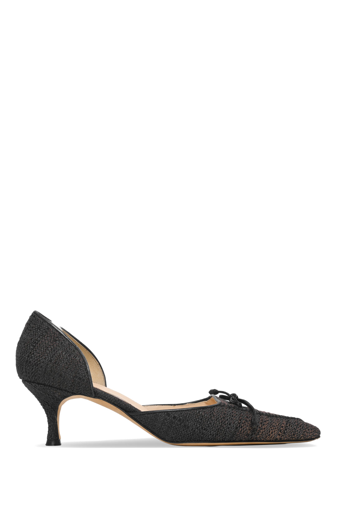 Manolo Blahnik Size 41 Woven Pumps