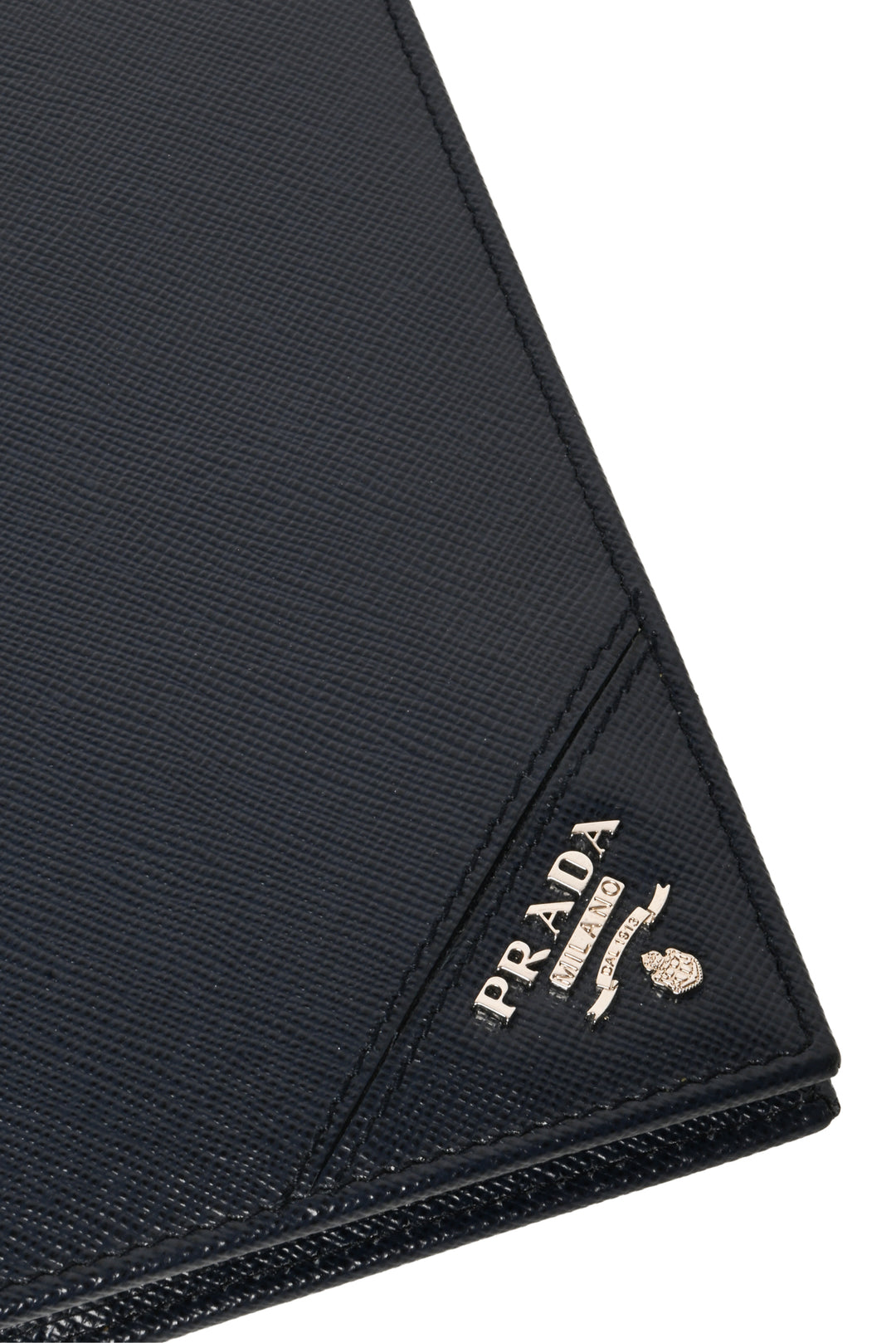 Prada Men's Saffiano Leather Document & Passport Holder