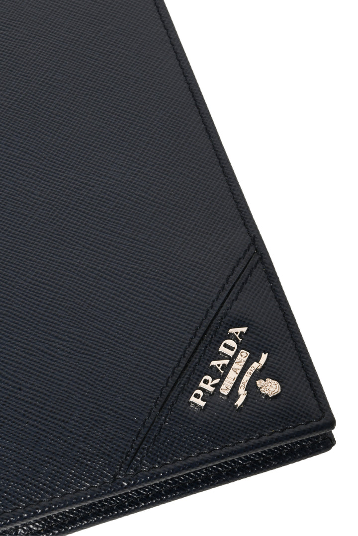 Prada Men's Saffiano Leather Document & Passport Holder