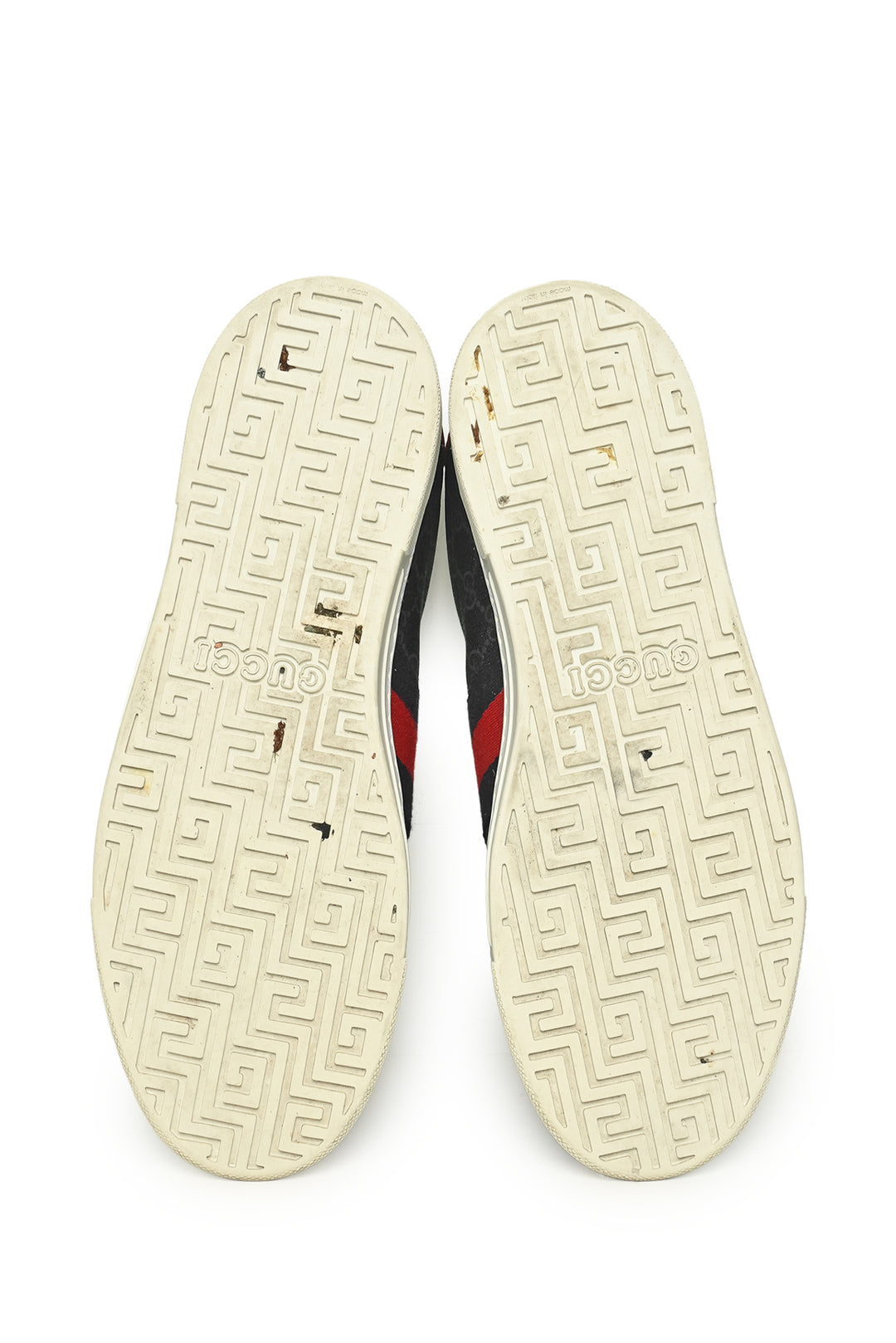 Mens Shoe Size 11 Gucci Men's GG Supreme Coated Canvas Web Ace Sneakers