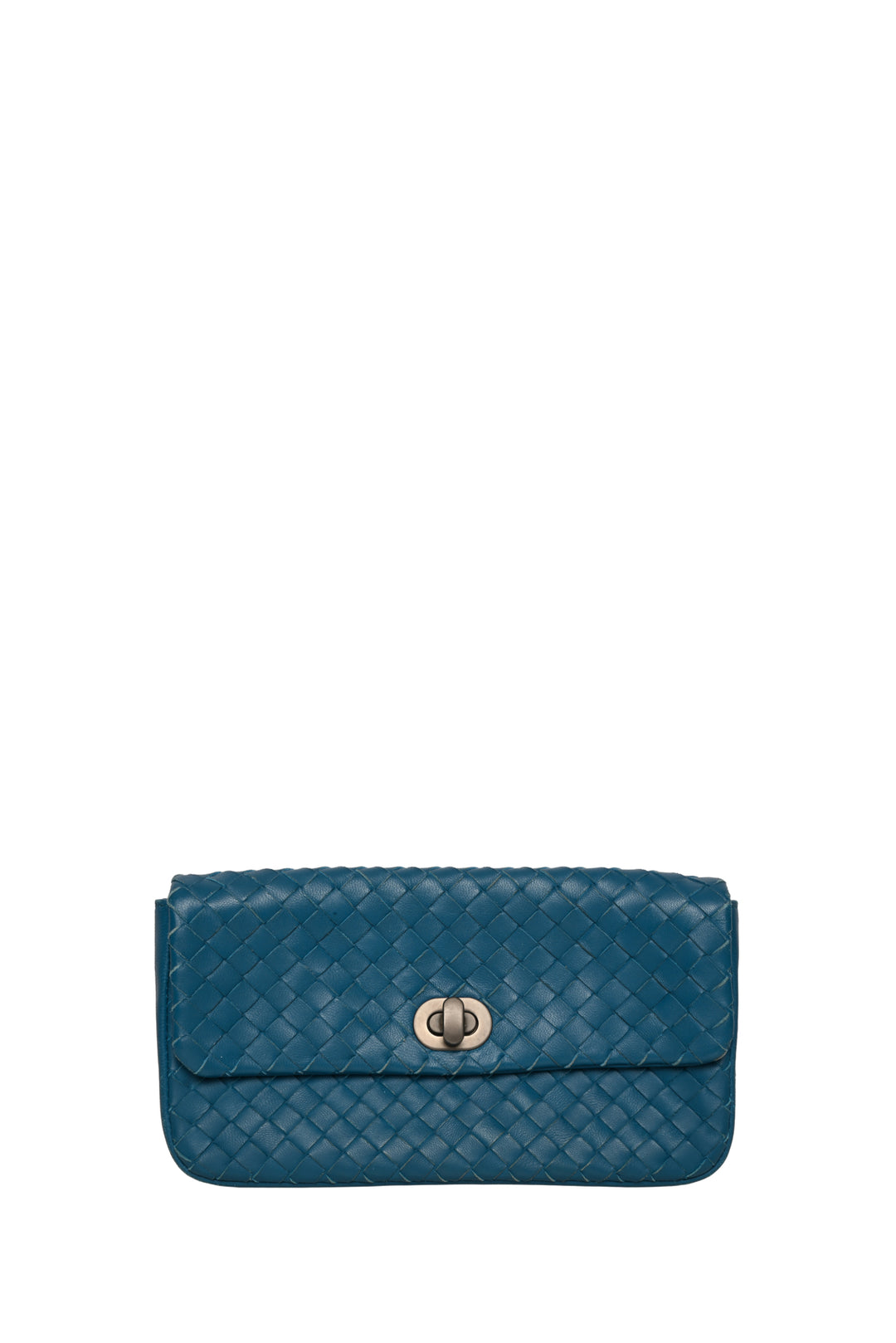 Bottega Veneta 2010 Intrecciato Turnlock Wallet Clutch