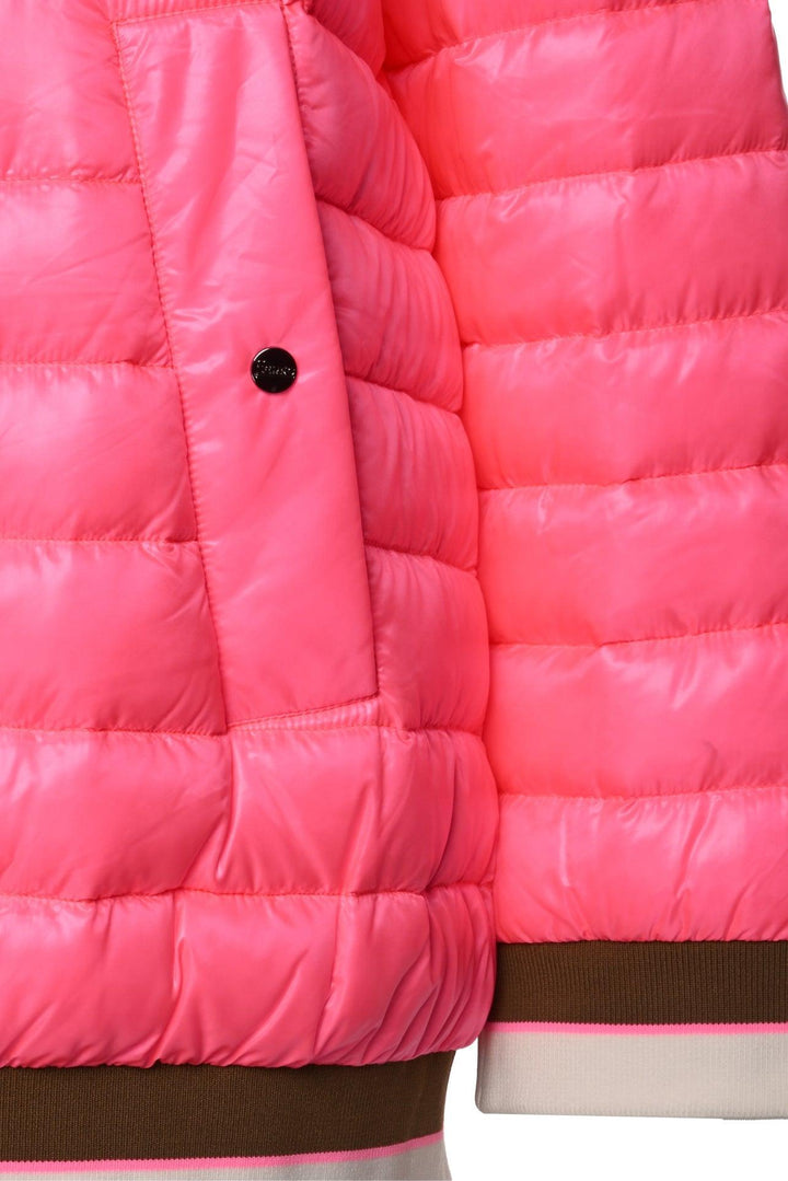 Herno Size 38 Neon Puffer Jacket