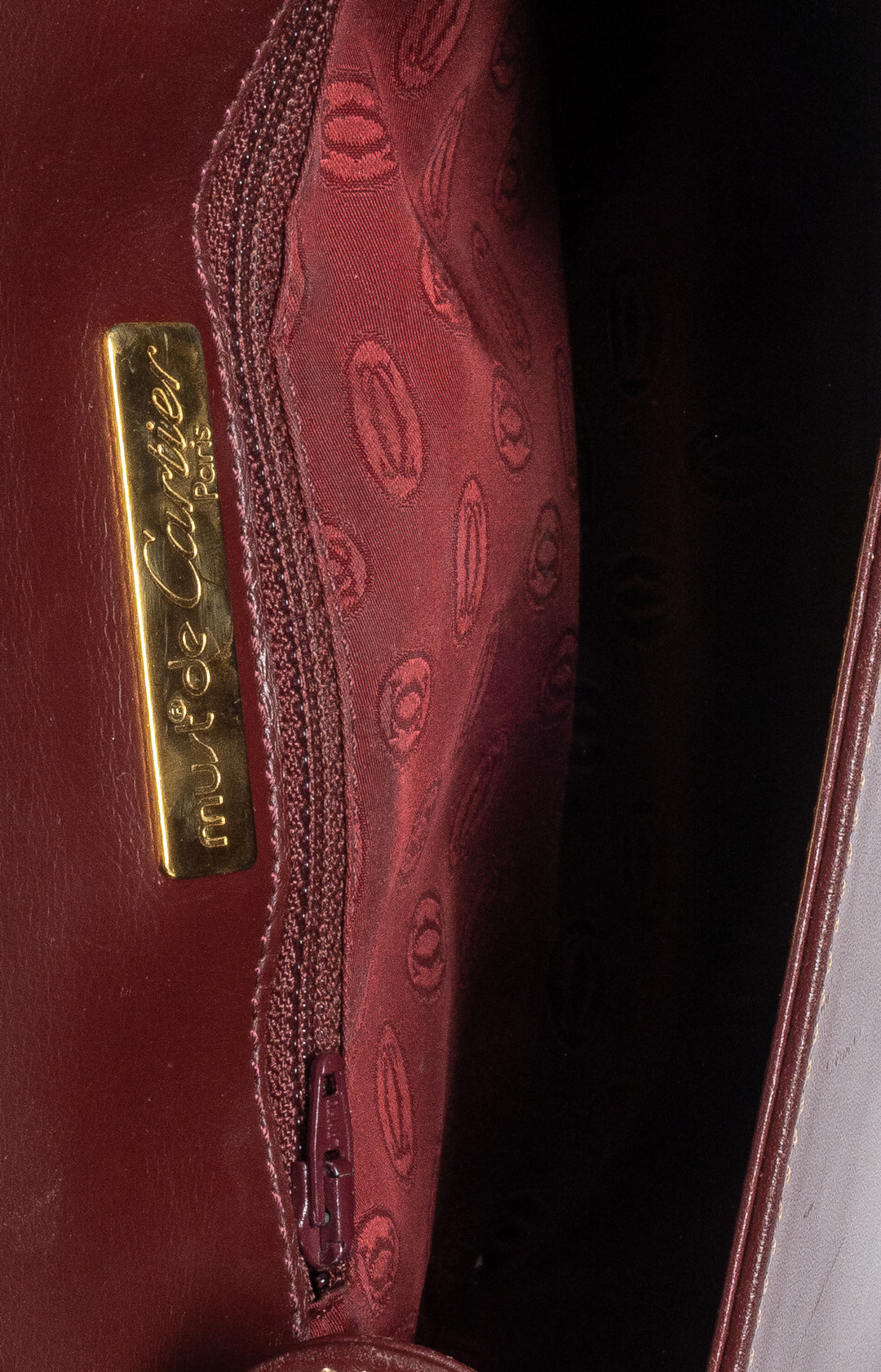 Cartier Leather Must Line Shoulder Bag