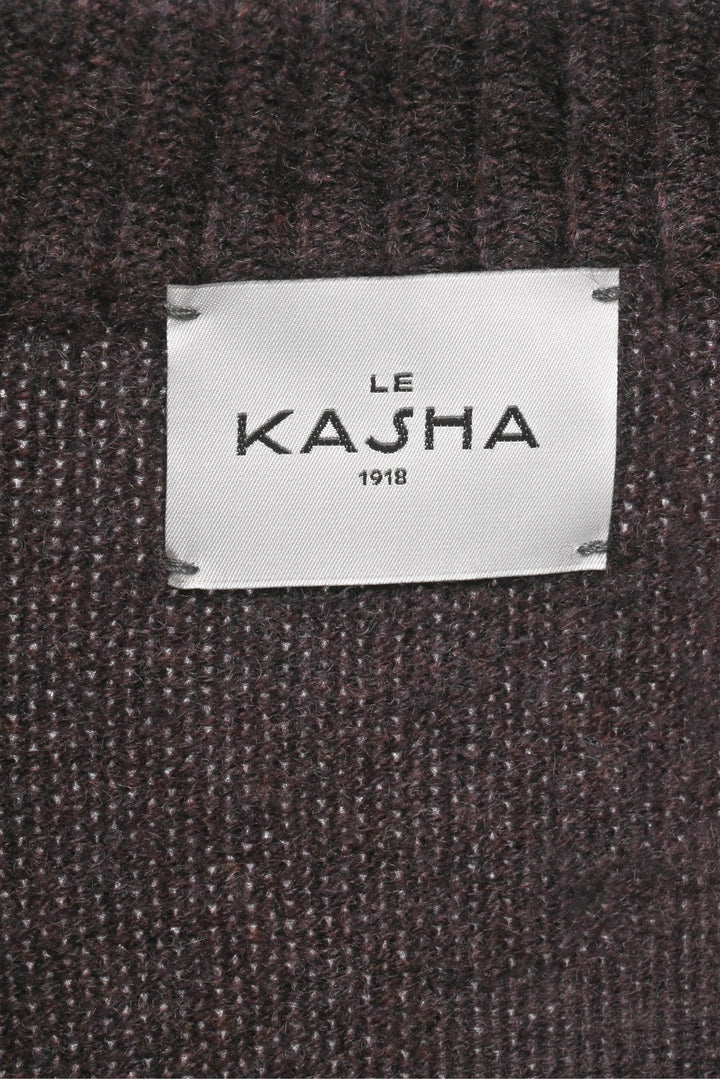 LE KASHA Size OS Cropped Cashmere Cardigan