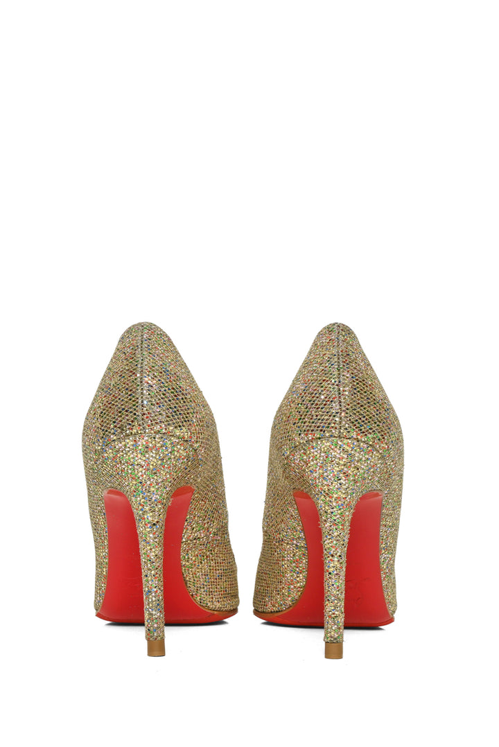 Christian Louboutin Size 36 Glitter York Pigalle Pumps