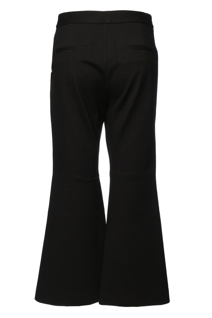 Tibi Size 4 Jane Cropped Boot Cut Pants