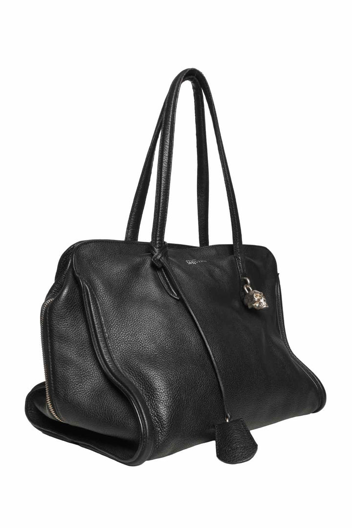 Alexander Mcqueen Large Skull Padlock Tote