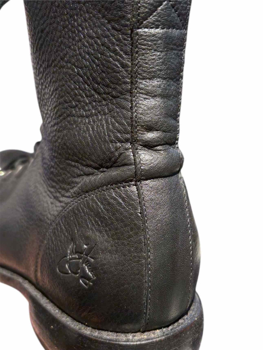 Fluevog Size 9 Ricard Leather Lace-up Ankle Boots