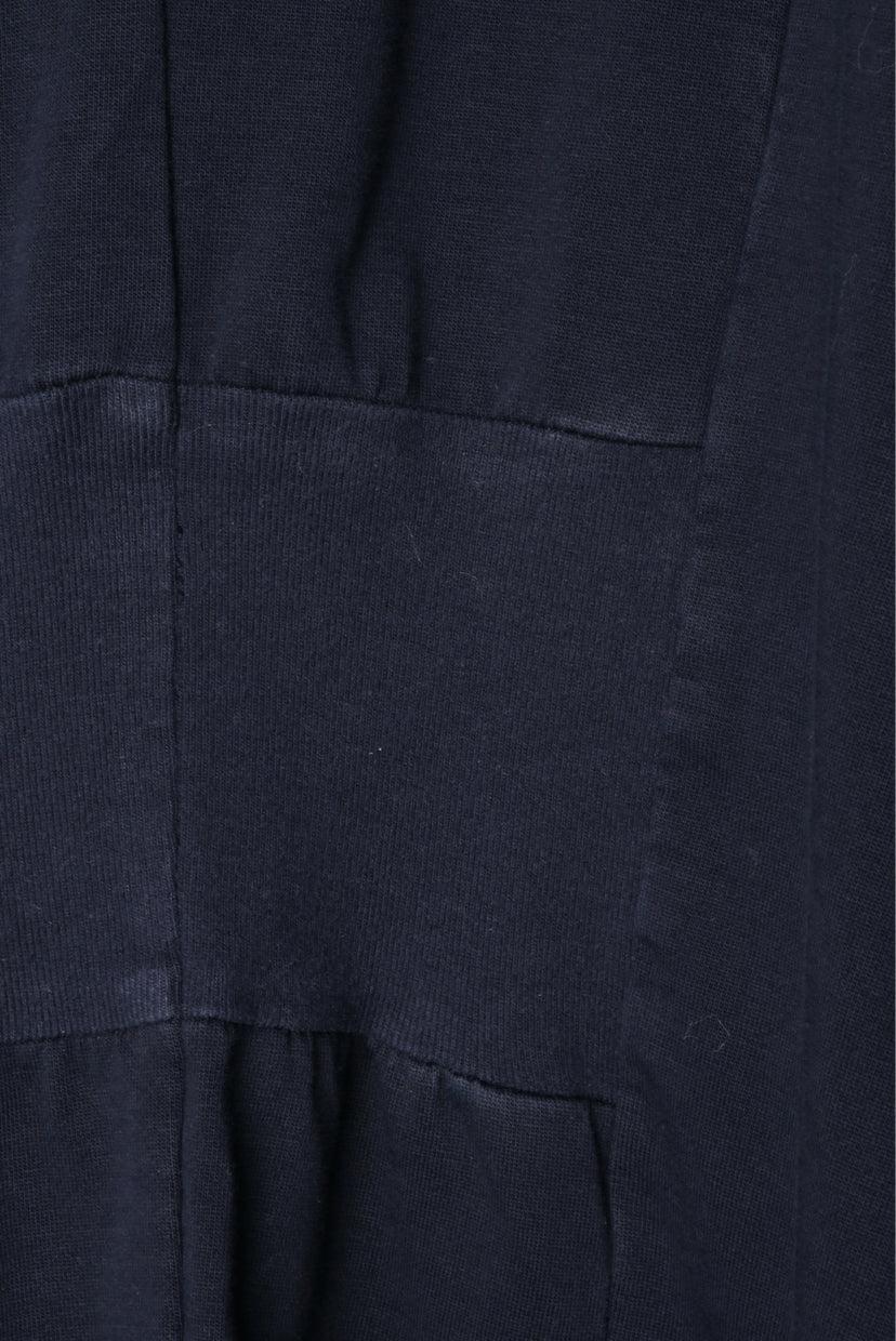 Y's Size 2 Long Sleeve Asymmetrical Midi Dress