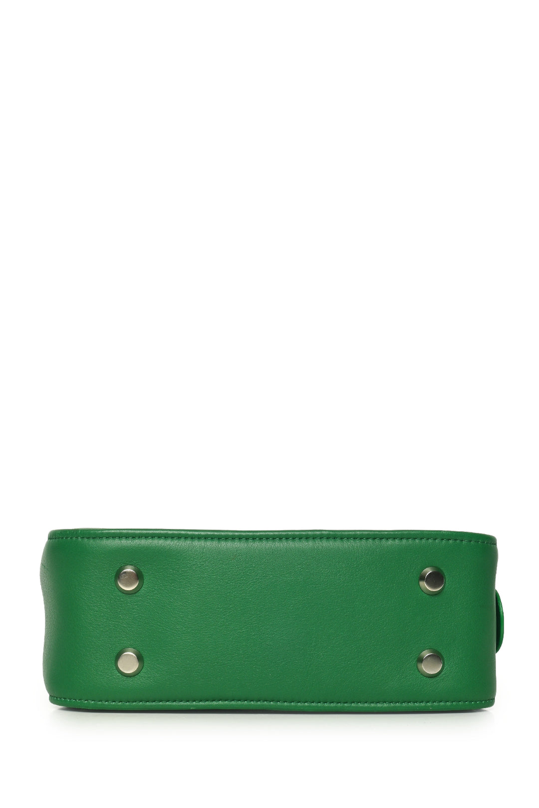 Balenciaga F/W 2017 Calfskin Leather Logo Triangle Duffle Crossbody Small