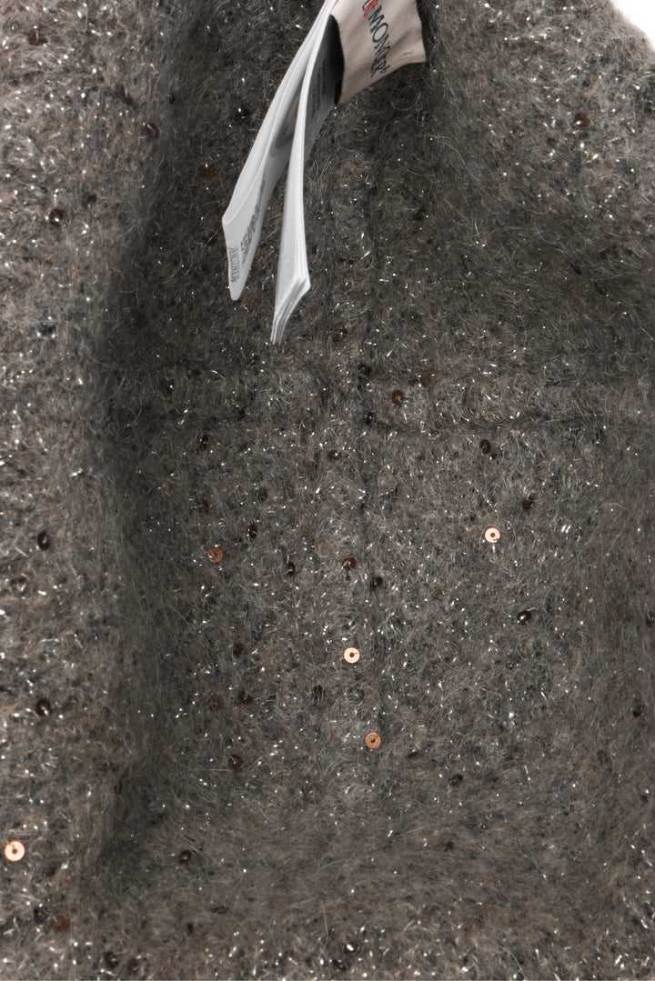 Moncler Wool-Blend Sequin Embellished Beanie