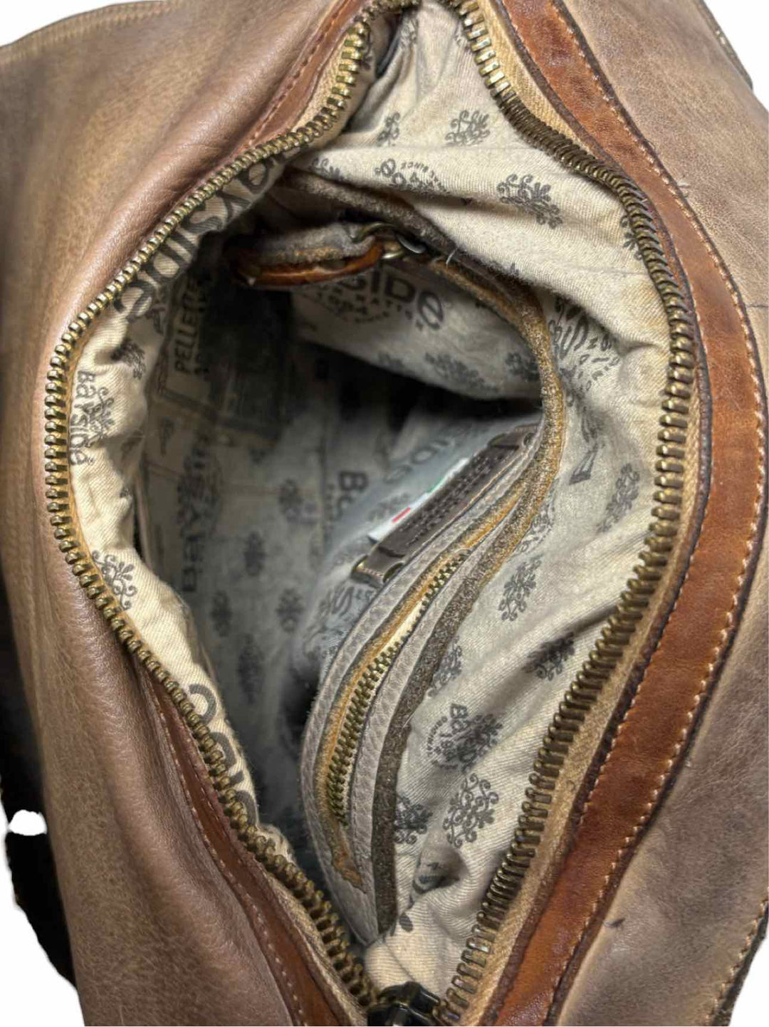 Bayside Lusher Distressed Leather Crossbody