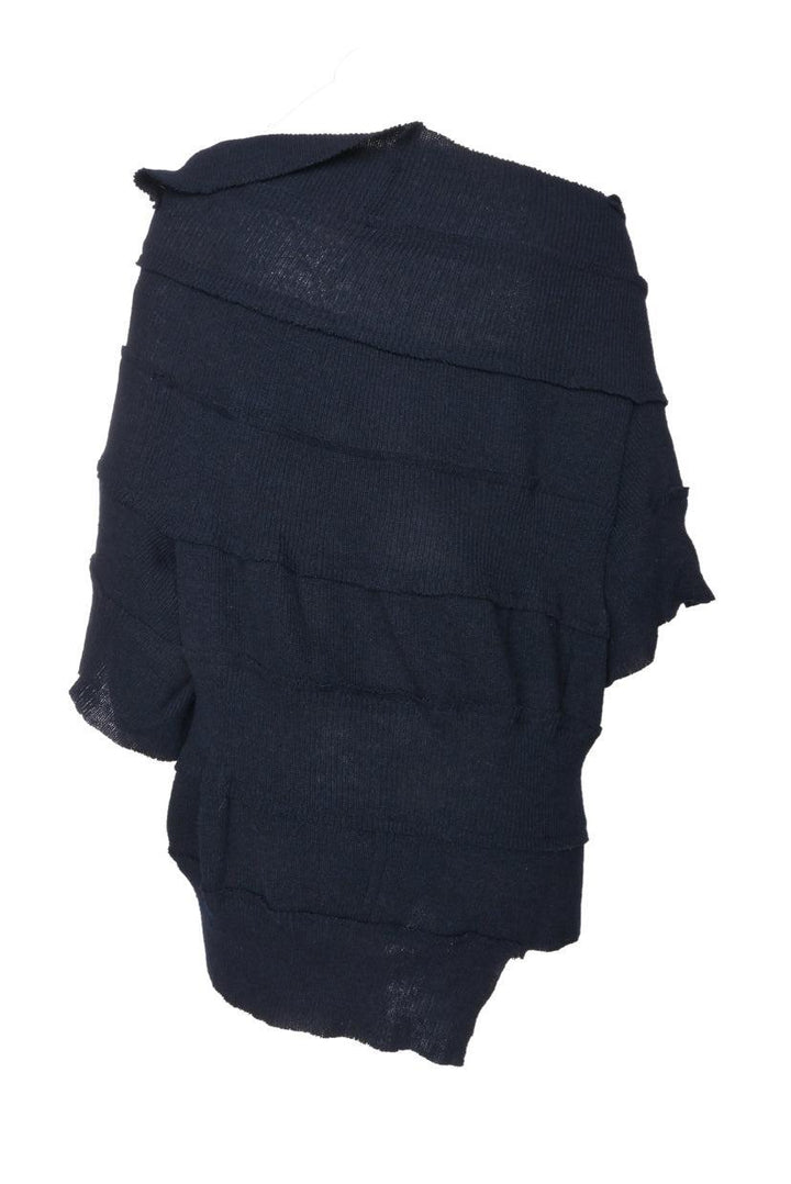 Y's Size 2 Short Sleeve Mock Neck Sweater