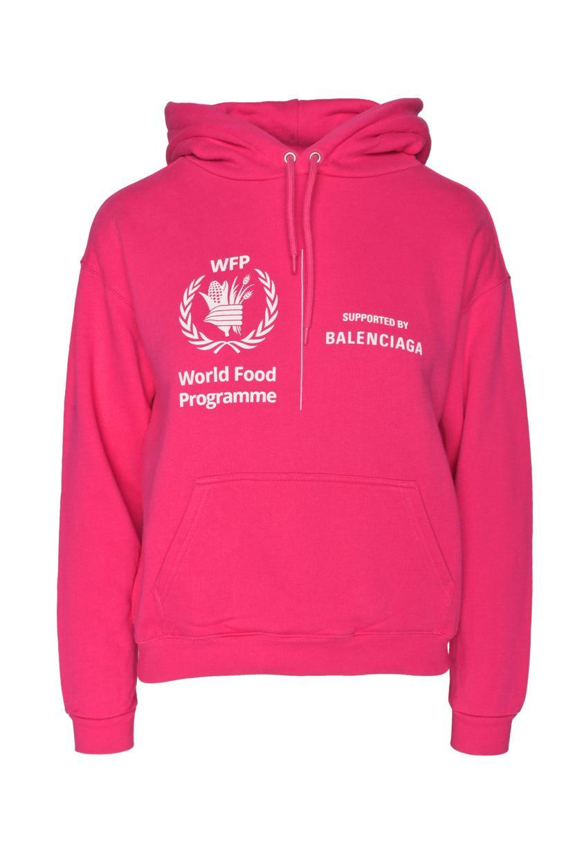 Balenciaga Size S 2019 World Food Program Hoodie