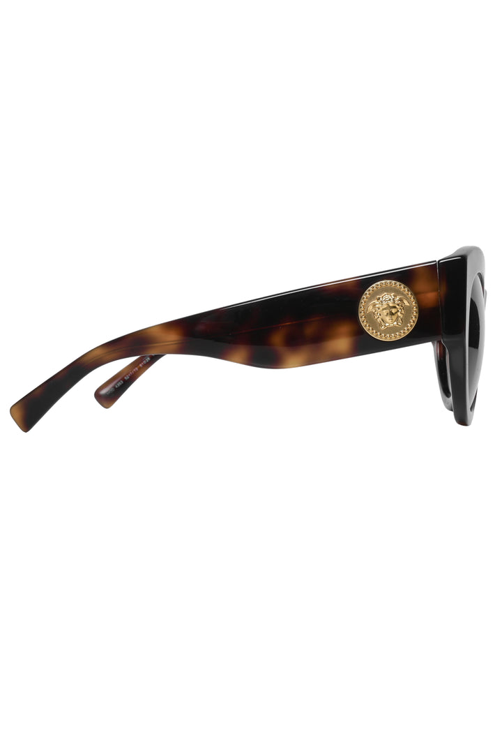 Versace Medusa Logo Cat Eye Sunglasses