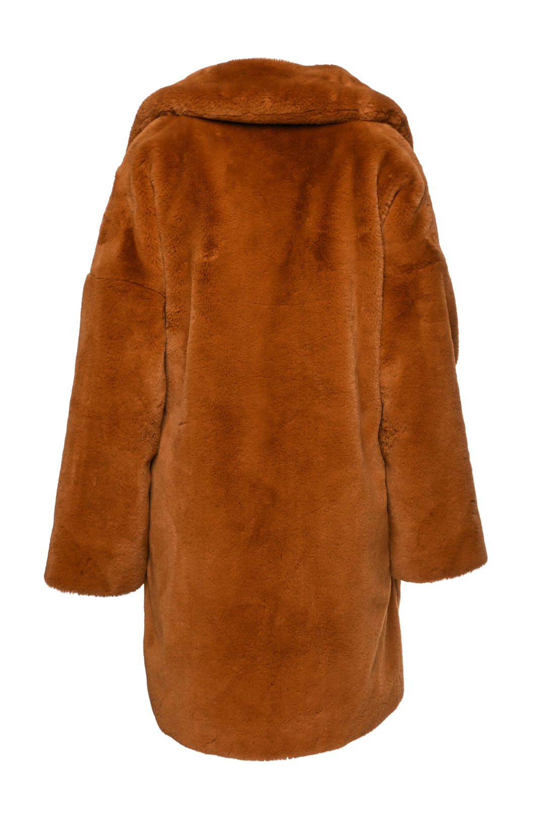 Luisa Cerano Size 6 Faux Fur Coat