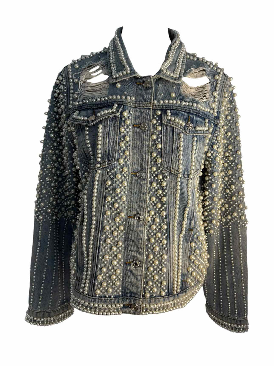 SETA Sugar Pearl Size S Beaded Jacket