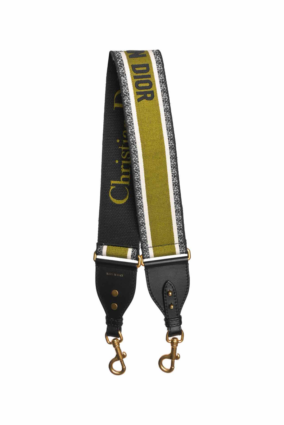 Christian Dior Logo Embroidered Shoulder Strap