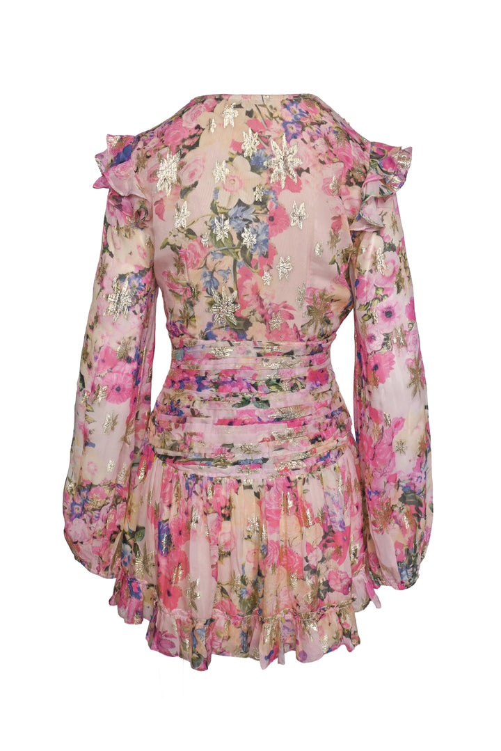 Rococo Sand Size M Mist Floral Mini Dress