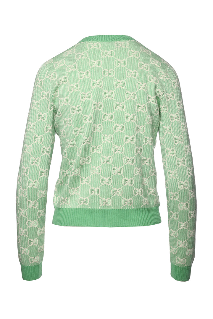 Gucci Size XS Monogram Cardigan