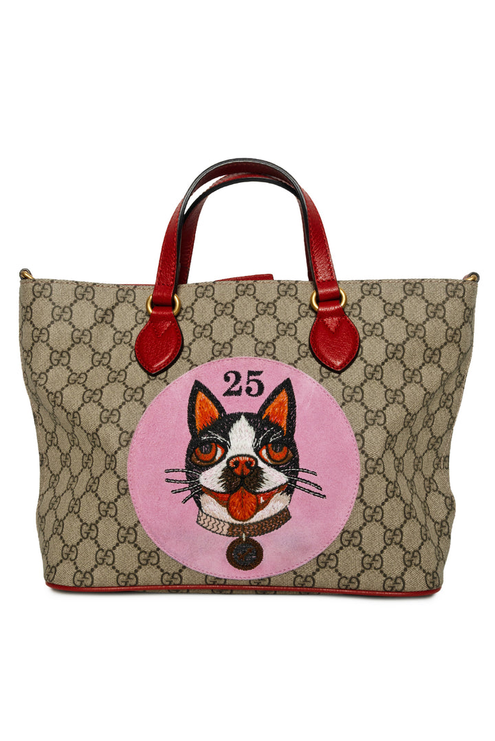 Gucci GG Supreme Bosco Patch Tote