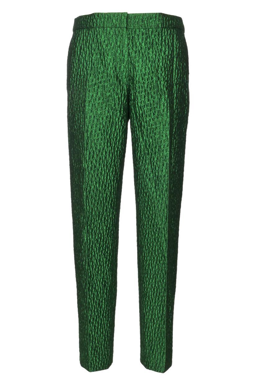 Dries Van Noten Size 36 Richy Embossed Pants