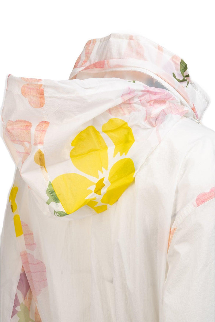 Anna Sui Active Size S Floral Translucent Rain Coat