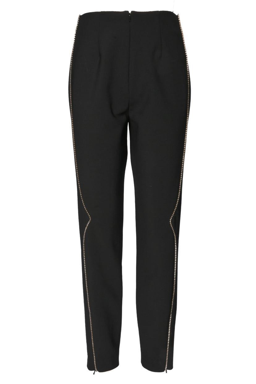 Area Size 4 Crystal Embellished Wool Pants