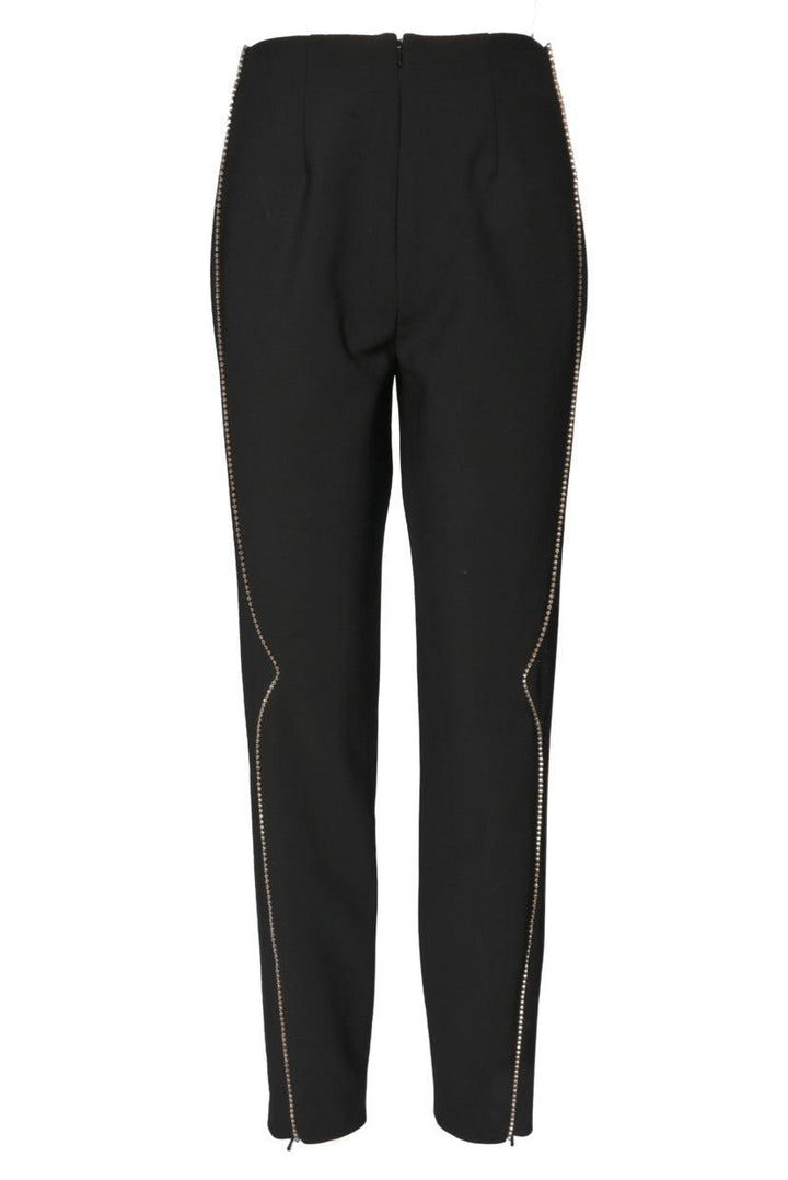 Area Size 4 Crystal Embellished Wool Pants