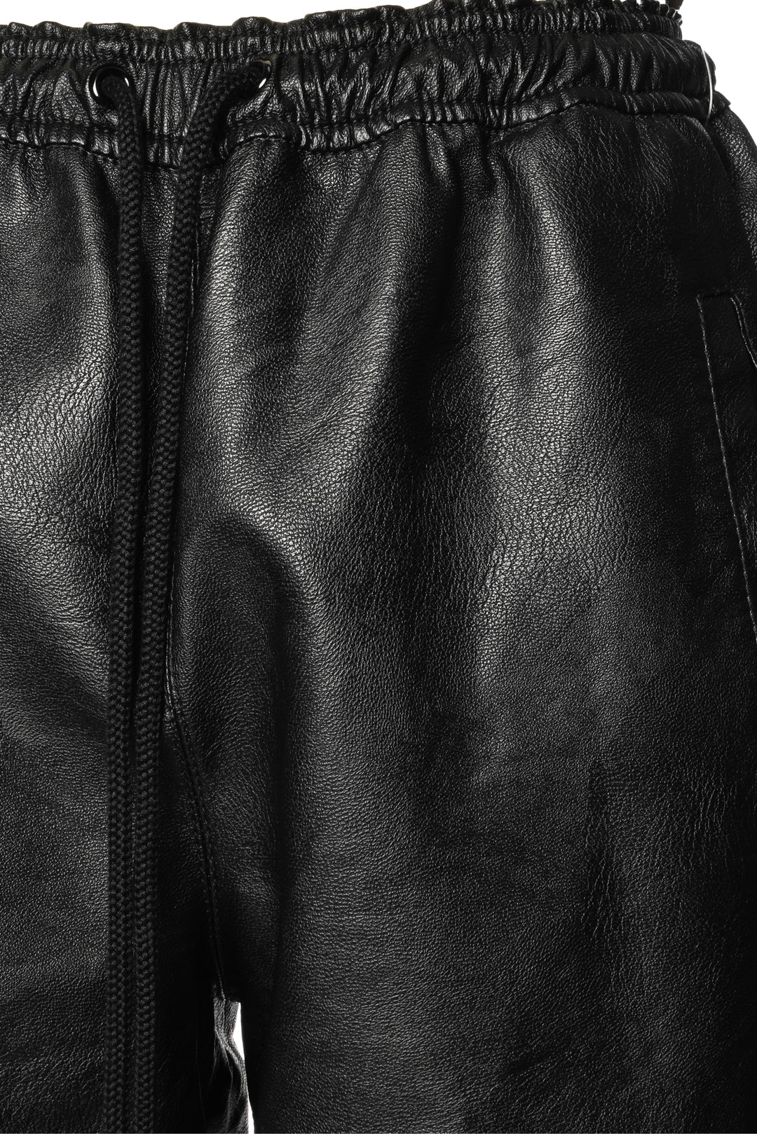 Stella Mccartney Size 36 Vegan Leather Joggers
