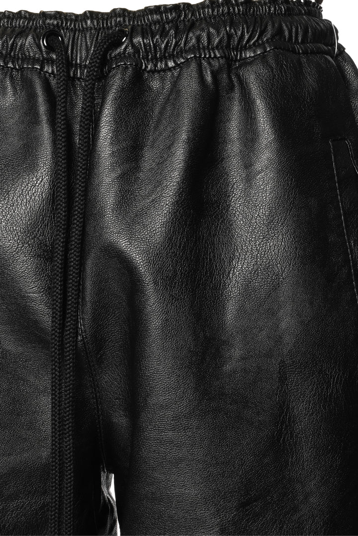 Stella Mccartney Size 36 Vegan Leather Joggers