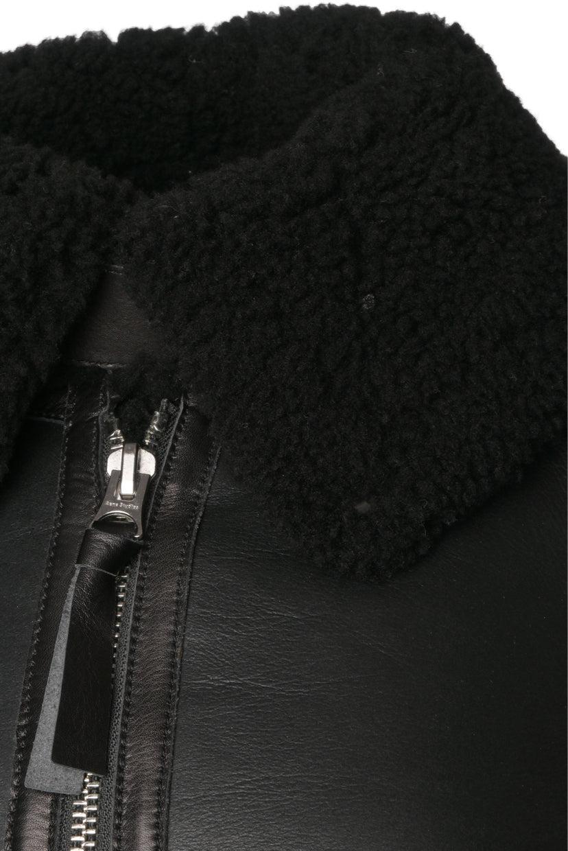 Acne Studios Size 32 Long Raf Shearling Jacket