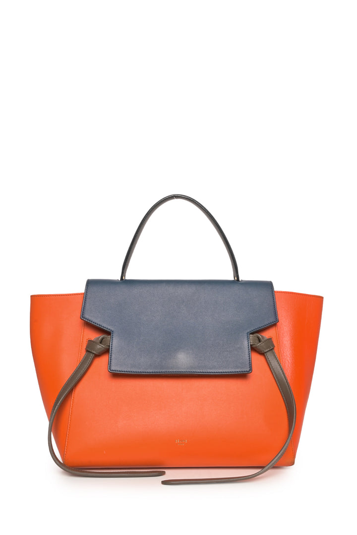 Celine Tricolor Mini Belt Bag Shoulder Bag