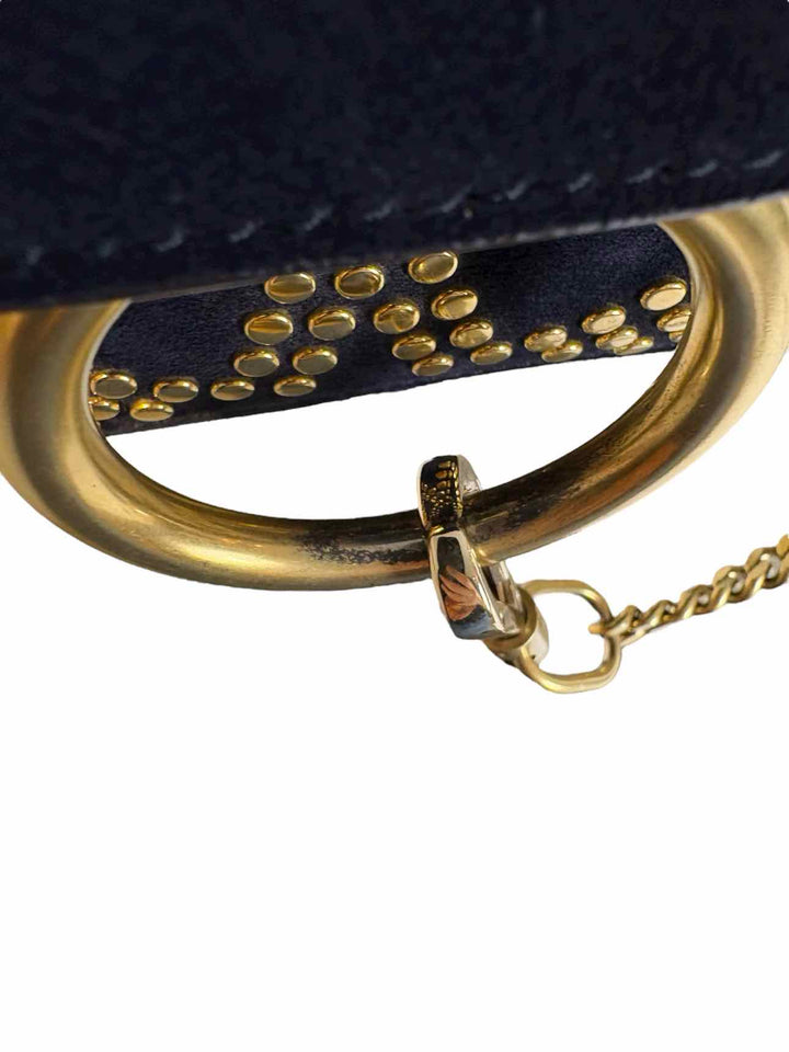Chloe Small Faye Suede Studded Purse