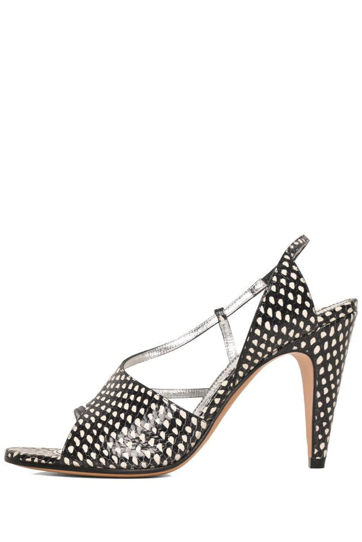 Givenchy Size 39 Snakeskin Heeled Sandals