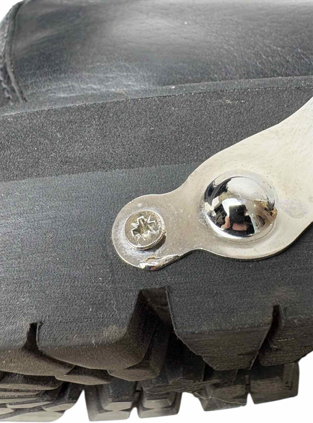 Off-White Leather Hiking Size 38 Ankle Boots