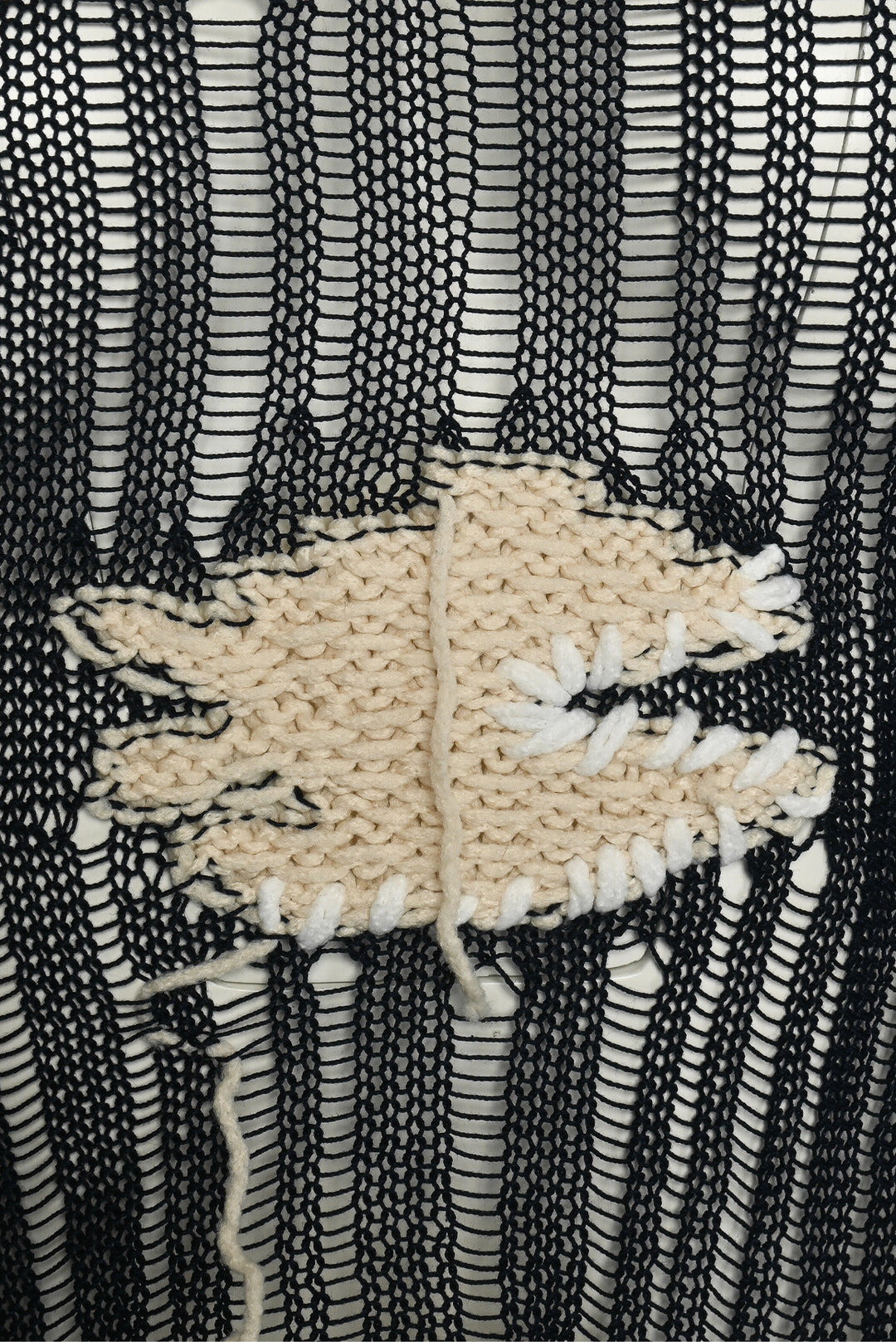 Acne Studios Size S Flower-Knit Crewneck Tops