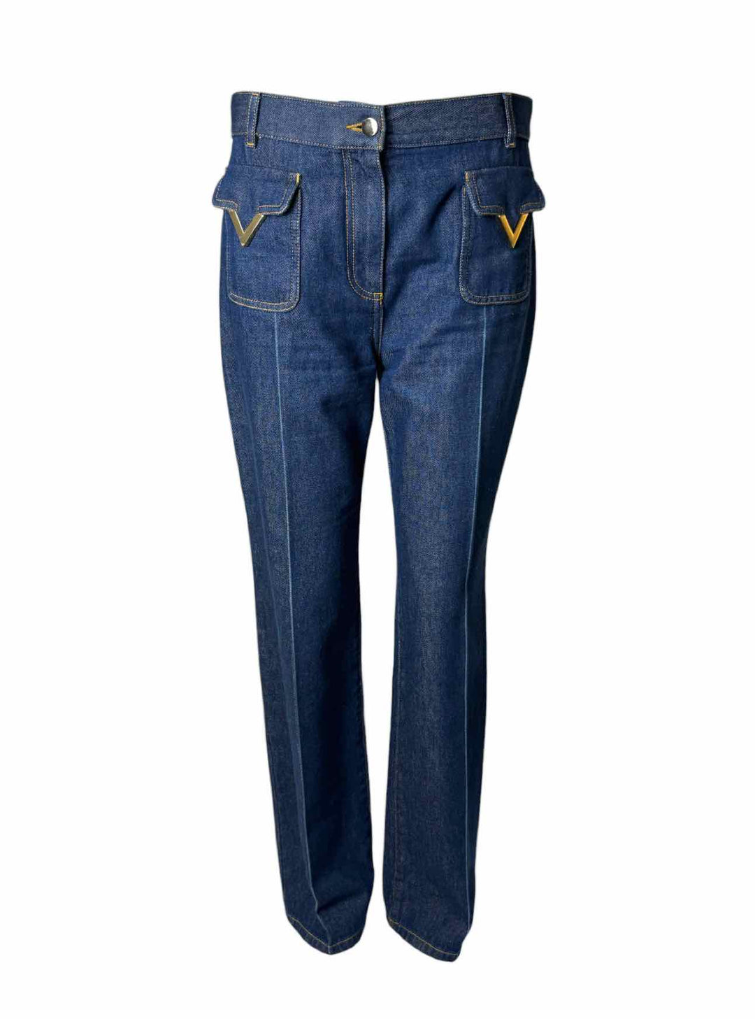 Valentino Size 29 Patch Pocket Jeans