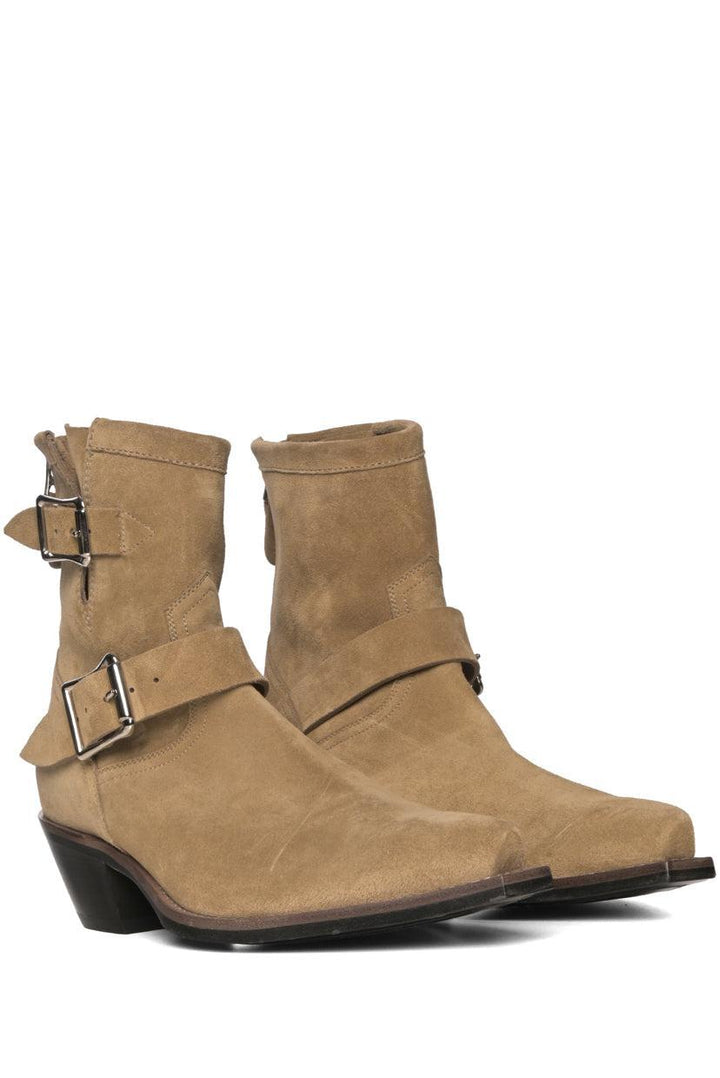 R13 Size 39 Suede Western Ankle Boots