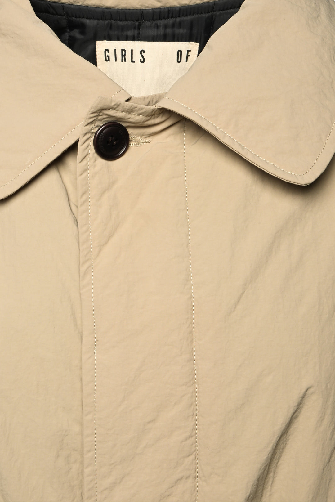 Girls of Dust Size XS Military Trench Coat