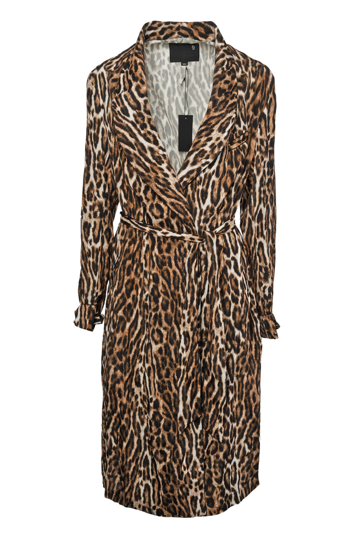 R13 Size S Leopard Smoking Robe