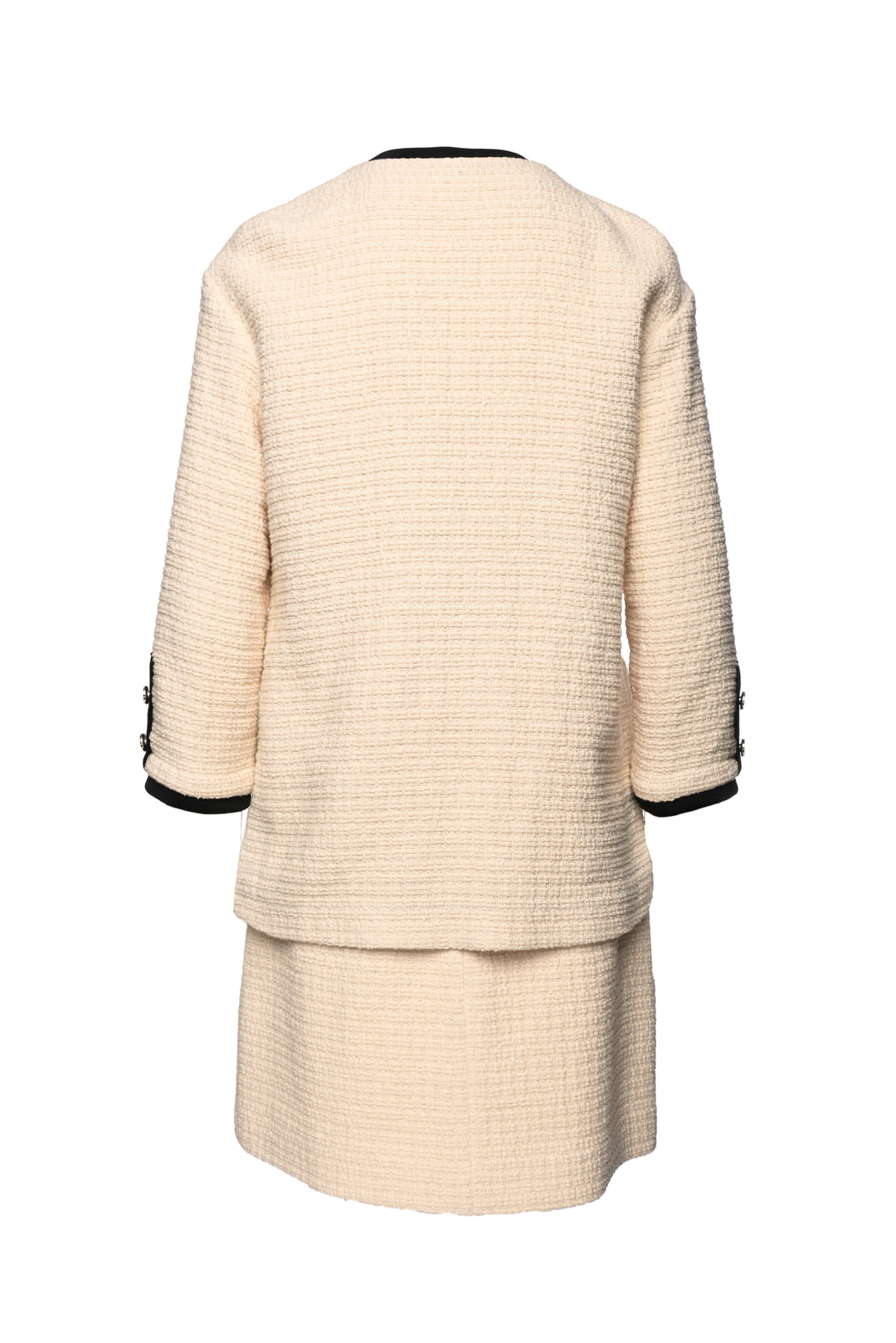 maje Size 40 Tweed Cardigan & Skirt Set