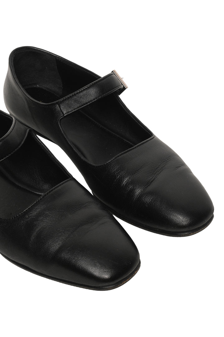 The Row Size 36 Ava Leather Ballet Flats