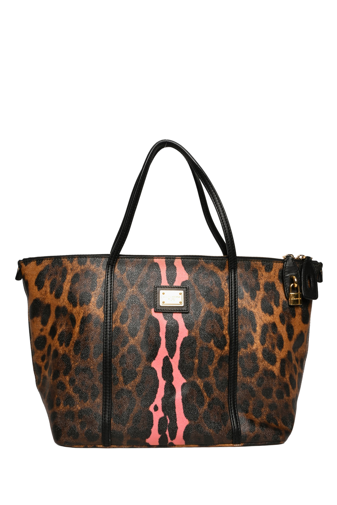 Dolce & Gabbana Leopard Print Tote
