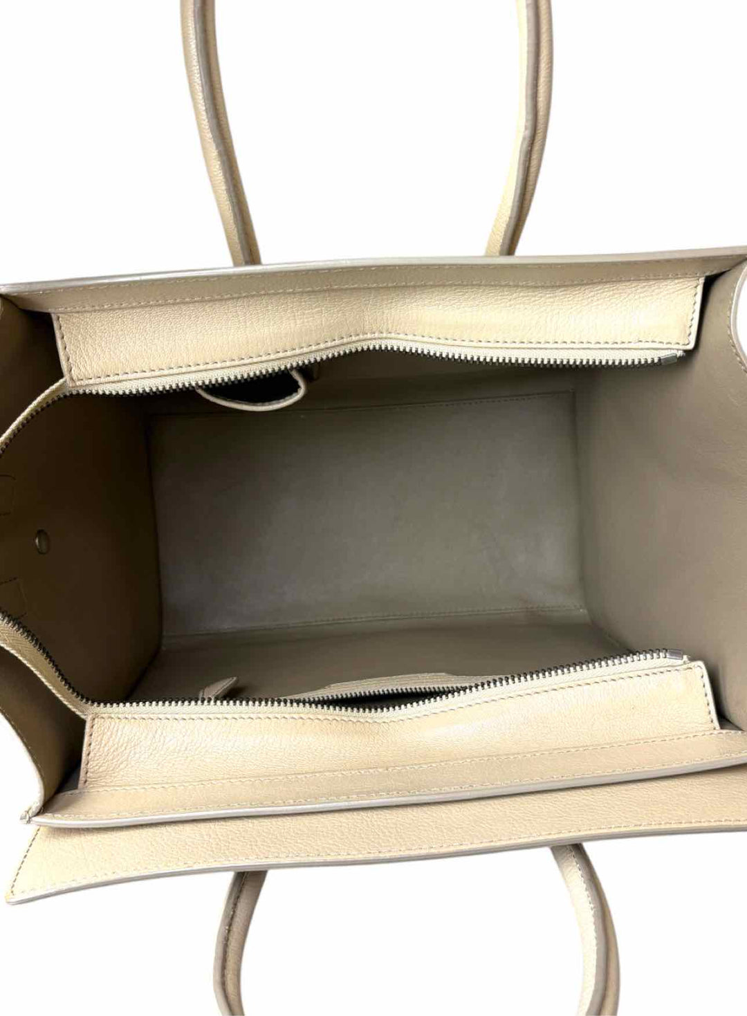 Celine Leather Mini Luggage Tote Purse