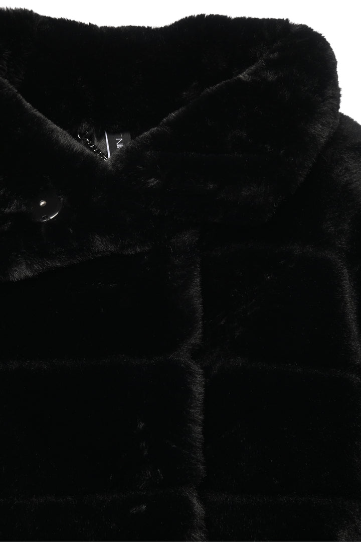 Marccain Size 1 Faux Fur Jacket