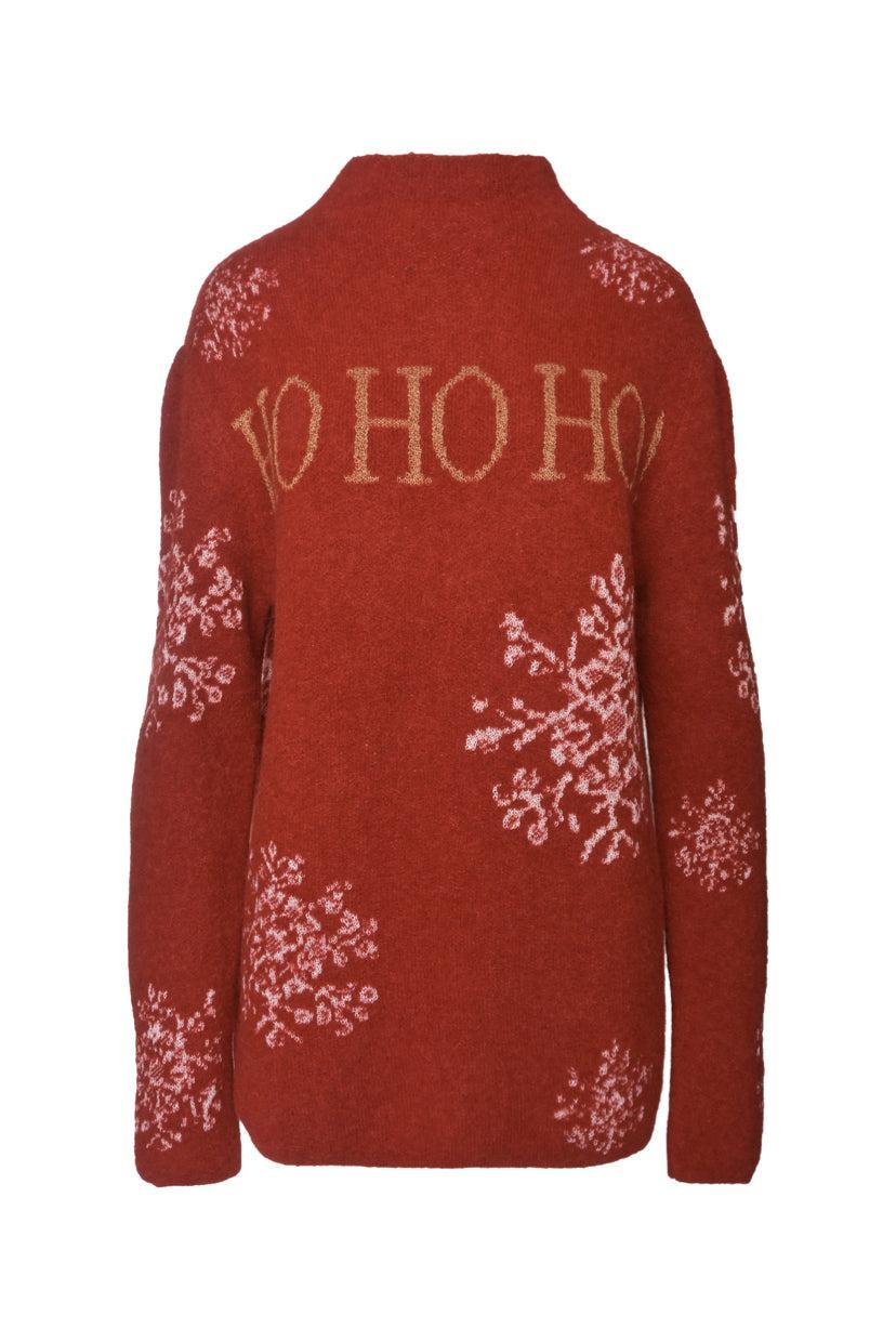 Sara Pacini Size OS Ho Ho Ho Graphic Sweater