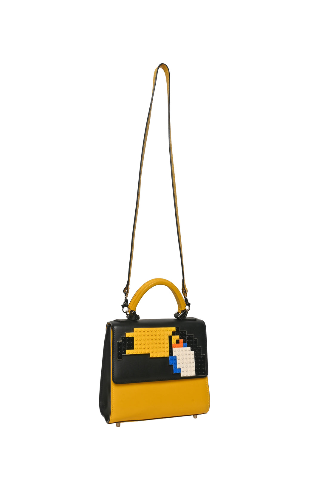 Les Petits Joueurs Toucan Lego Flap Bag